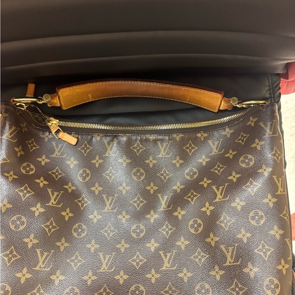 Louis Vuitton Brown Monogram Hobo Bag - Picture 4 of 16